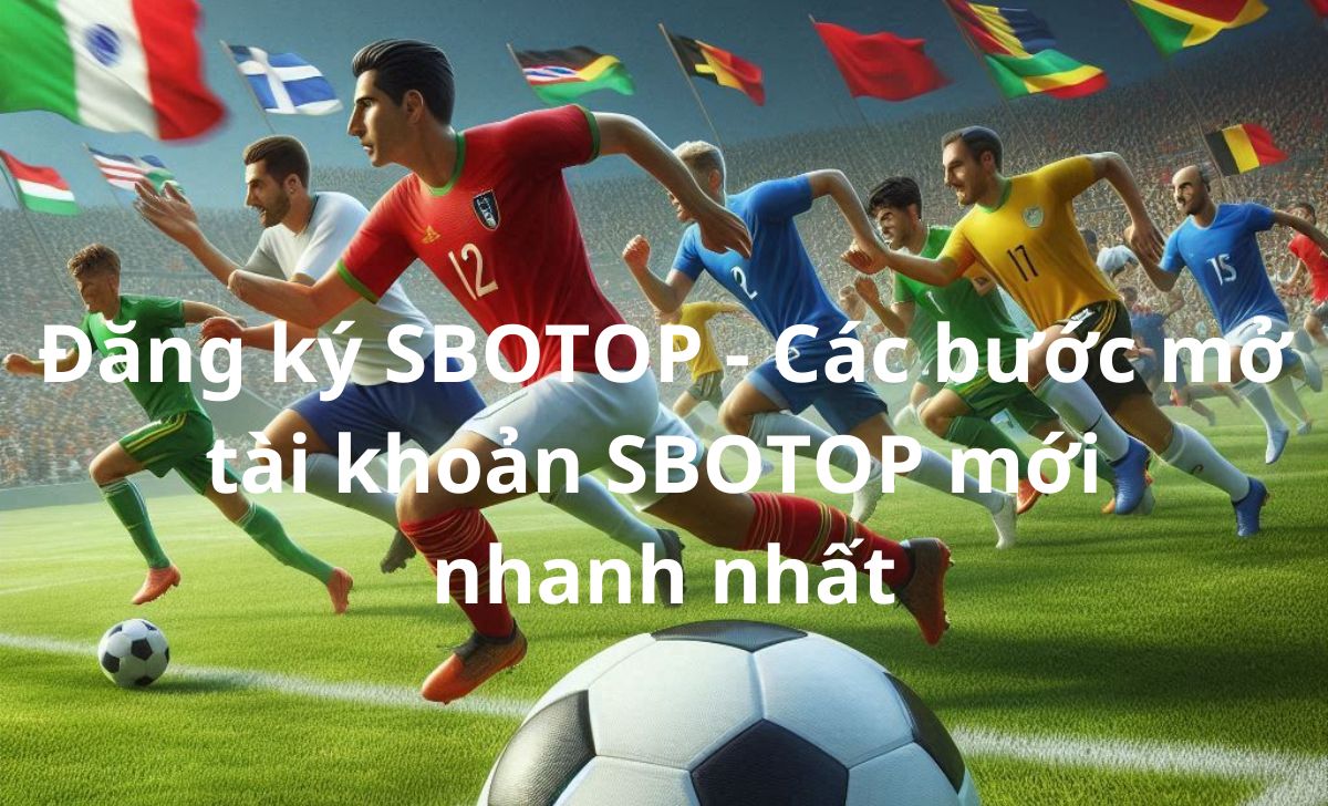 Đăng ký SBOTOP - Các bước mở tài khoản SBOTOP mới nhanh nhất