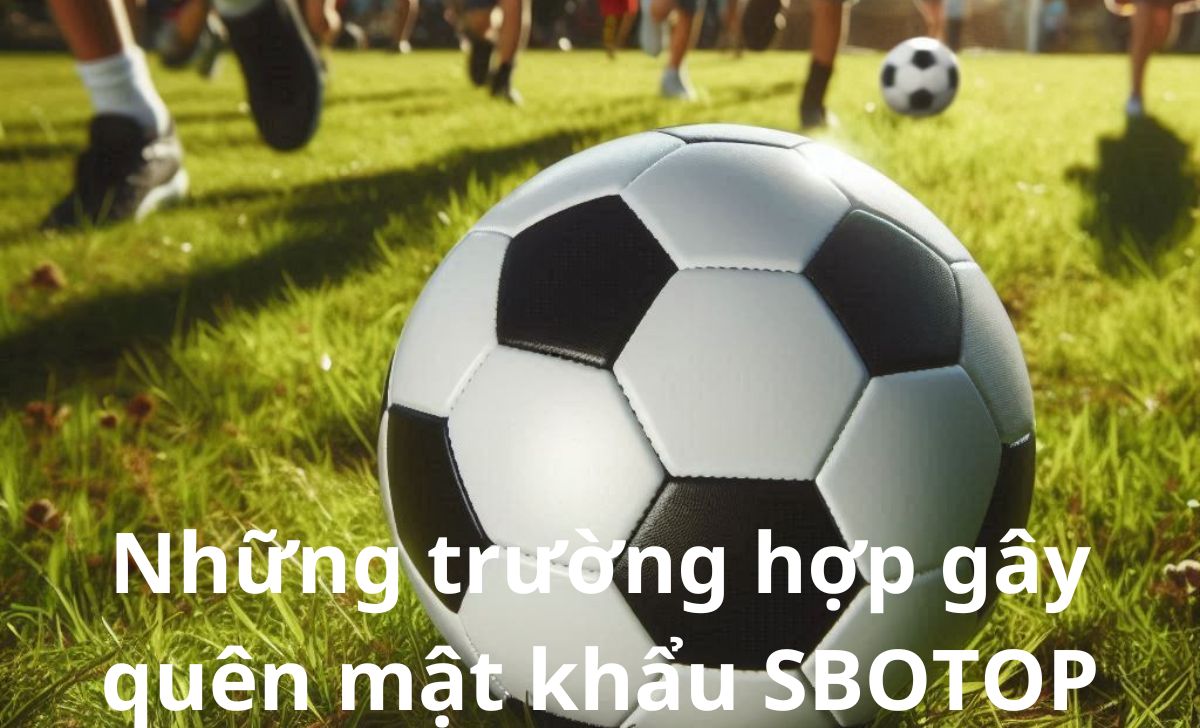 Những trường hợp gây quên mật khẩu SBOTOP